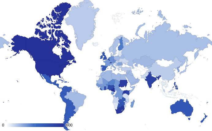 World-map-showing-global-PROMIS-licensing-and-use-across-more-than-182-countries-with-shading-indicating-the-number-of-licensed-projects-in-each-country